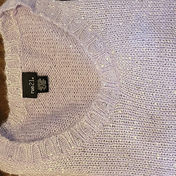 Purple sweater - Picture 2 of 2